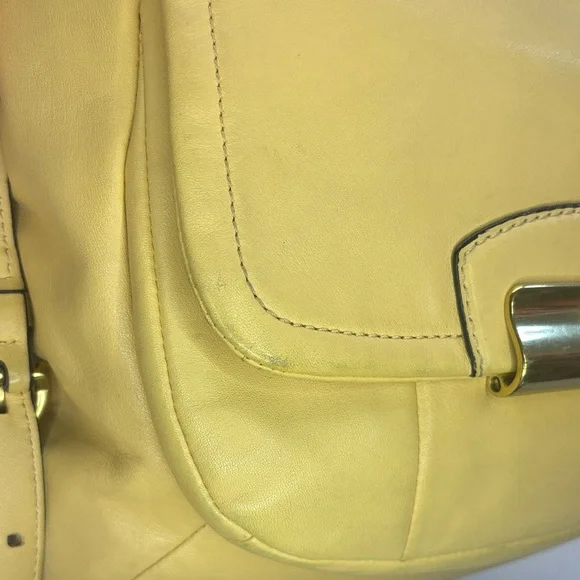 Coach Yellow Hobo Bag1 - Picture 12 of 16